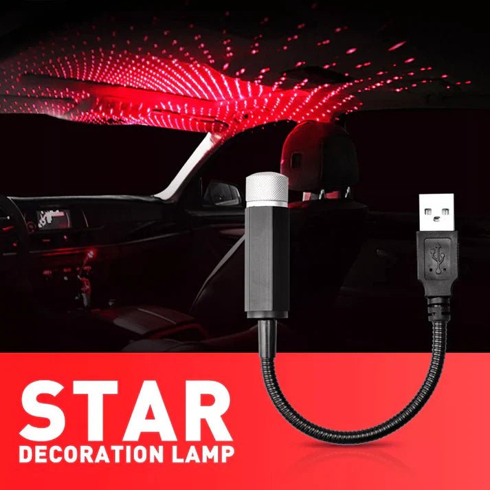 ๐๐๐ ๐ญ ๐๐ฒ๐ ๐ญ ๐๐ฟ๐ฒ๐ฒ LuxuryLightโข | USB Car Roof Star Light Mini Projector - Yesh Mart