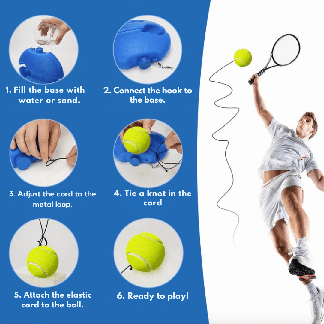 BounceBack Trainer – Tennis & Cricket Practice Anywhere! - Yesh Mart