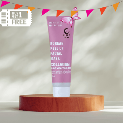 Collagen Night Wrapping Peel Off Mask (Buy 1 Get 1) - Yesh Mart