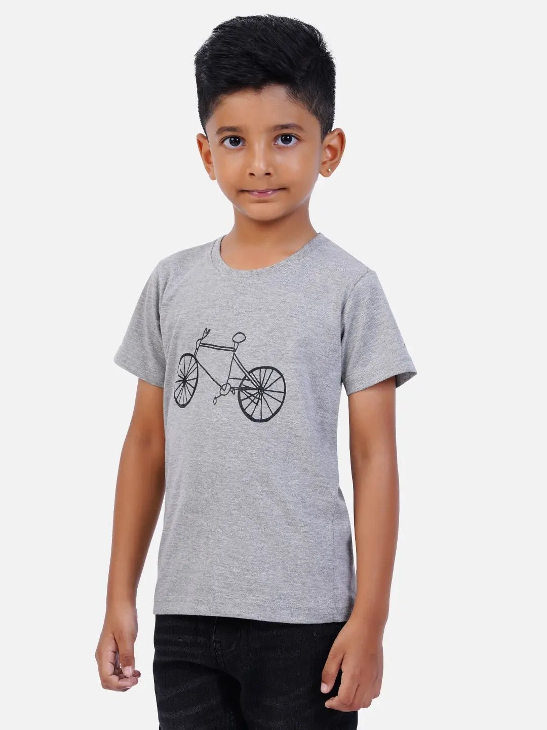 Cotton Printed T-shirt for Boy and Girl - Cycle - Web Bazzar