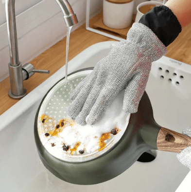 Dish Washing Wire Gloves ( Pack of 1 ) - Yesh Mart