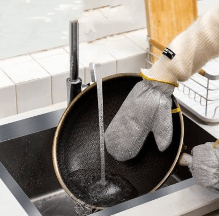 Dish Washing Wire Gloves ( Pack of 1 ) - Yesh Mart