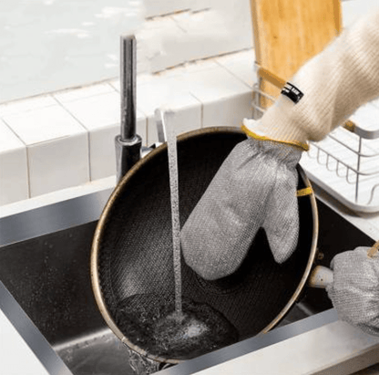 Dish Washing Wire Gloves ( Pack of 1 ) - Yesh Mart