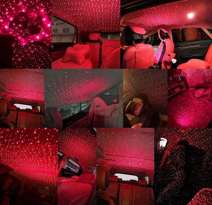 𝗕𝘂𝘆 𝟭 𝗚𝗲𝘁 𝟭 𝗙𝗿𝗲𝗲 LuxuryLight™ | USB Car Roof Star Light Mini Projector - Yesh Mart