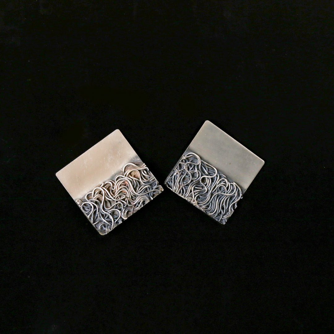 Meshed Square Studds - Web Bazzar