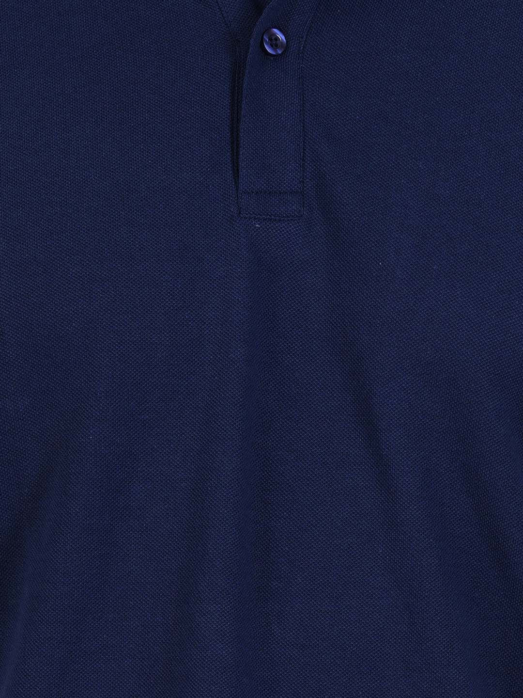 Polo T-Shirt for Men and Women - Navy Blue - Web Bazzar
