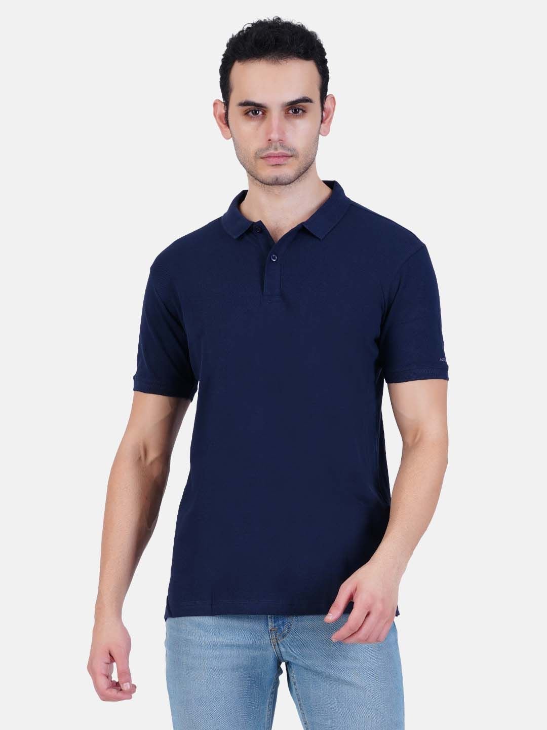 Polo T-Shirt for Men and Women - Navy Blue - Web Bazzar