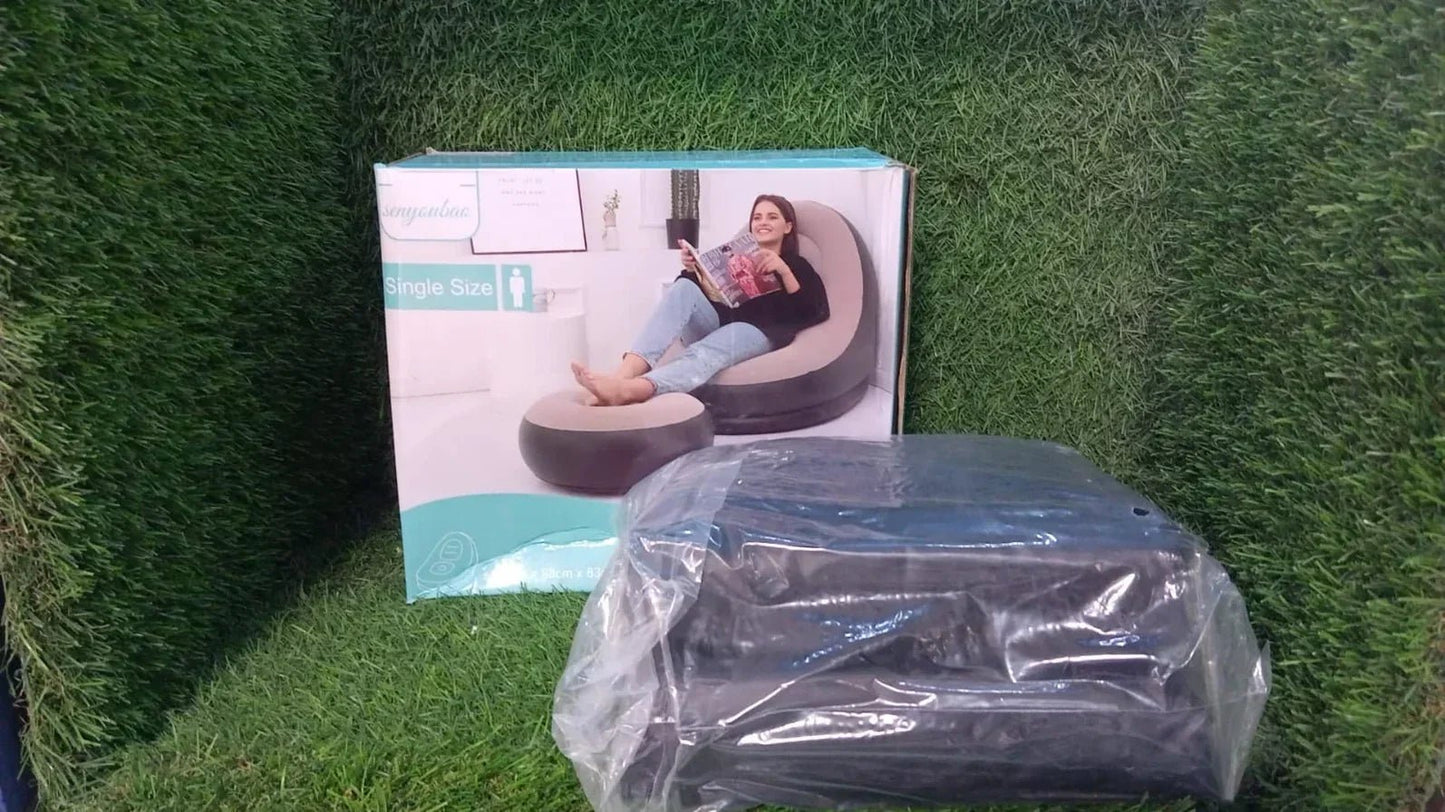 🔥Portable Indoor/Outdoor Air Couch + Pump🔥 - Yesh Mart