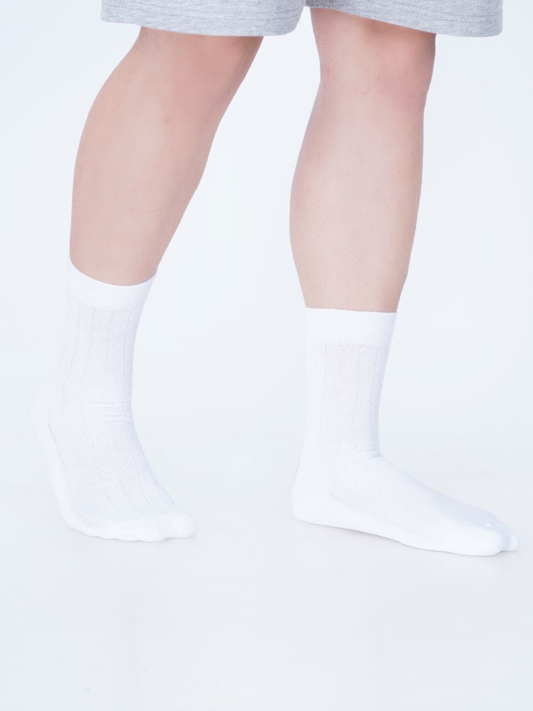 Premium Cotton Crew Dress Socks for Men and Women Pack of 2 Pairs - Web Bazzar