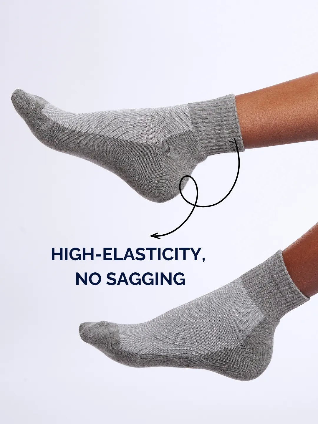 Pure Cotton Ankle Socks for Men and Women Pack of 3 Pairs - Web Bazzar