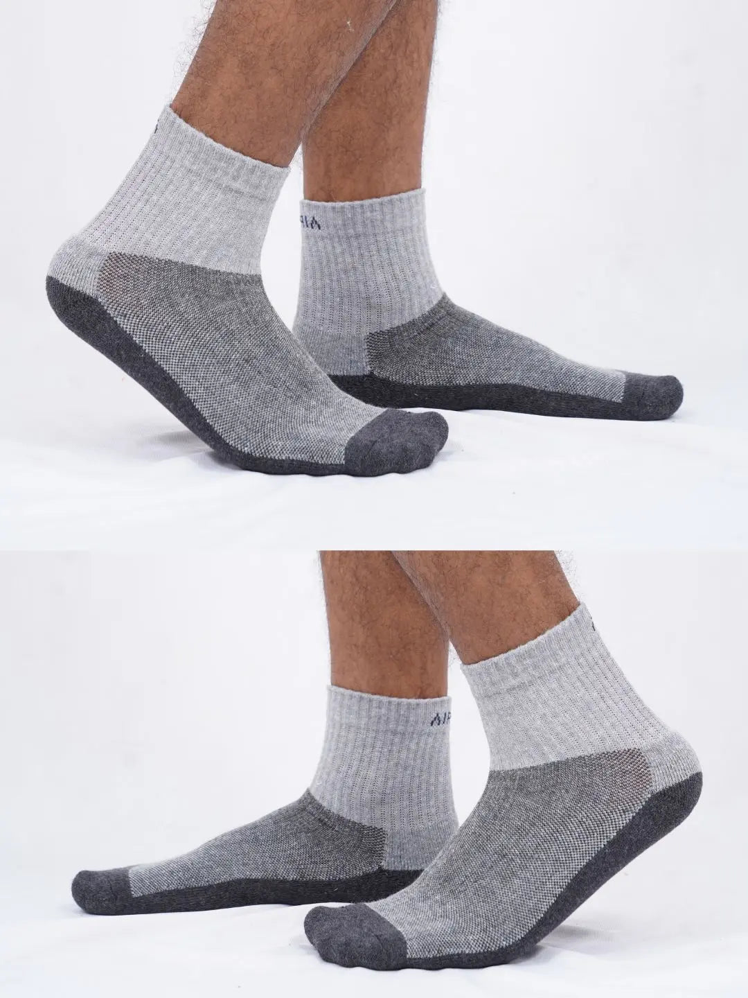 Pure Cotton Ankle Socks for Men and Women Pack of 3 Pairs - Web Bazzar