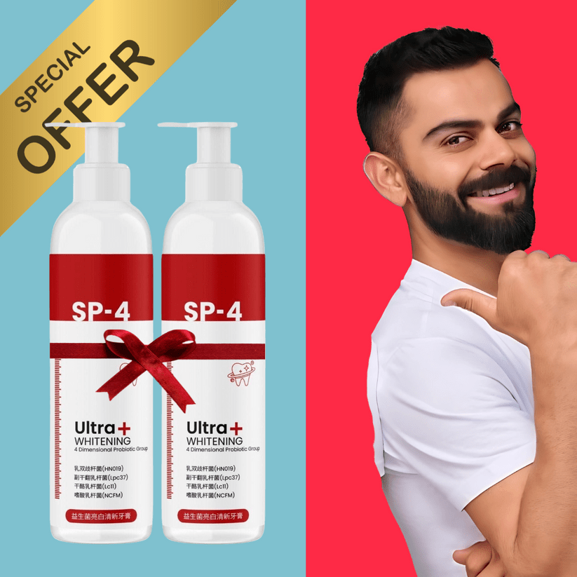 SP4 Ultra Whitening Probiotic Toothpaste - Yesh Mart