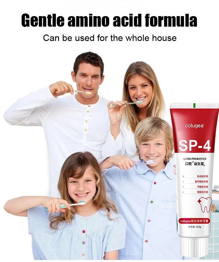 SP4 Ultra Whitening Probiotic Toothpaste - Yesh Mart