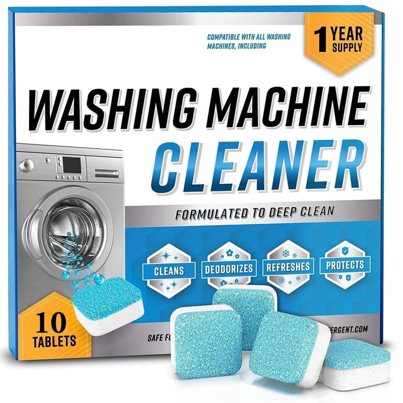 Washing Machine Deep Cleaning Tablets (Limited Stock 🔥🔥) - Yesh Mart