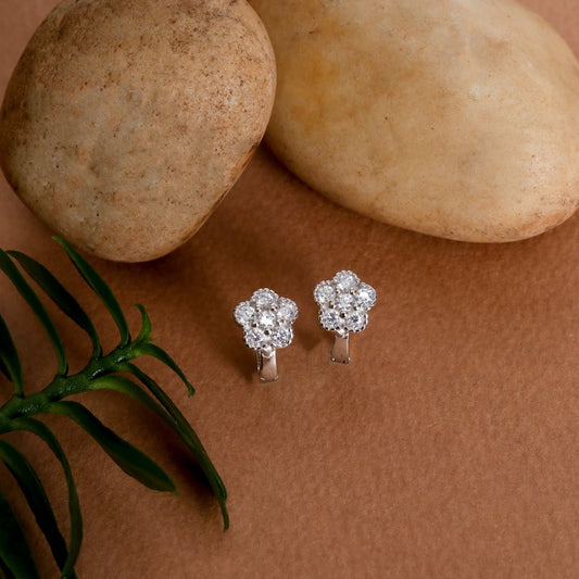 Zircon - Traditional Floral Hoops - Web Bazzar